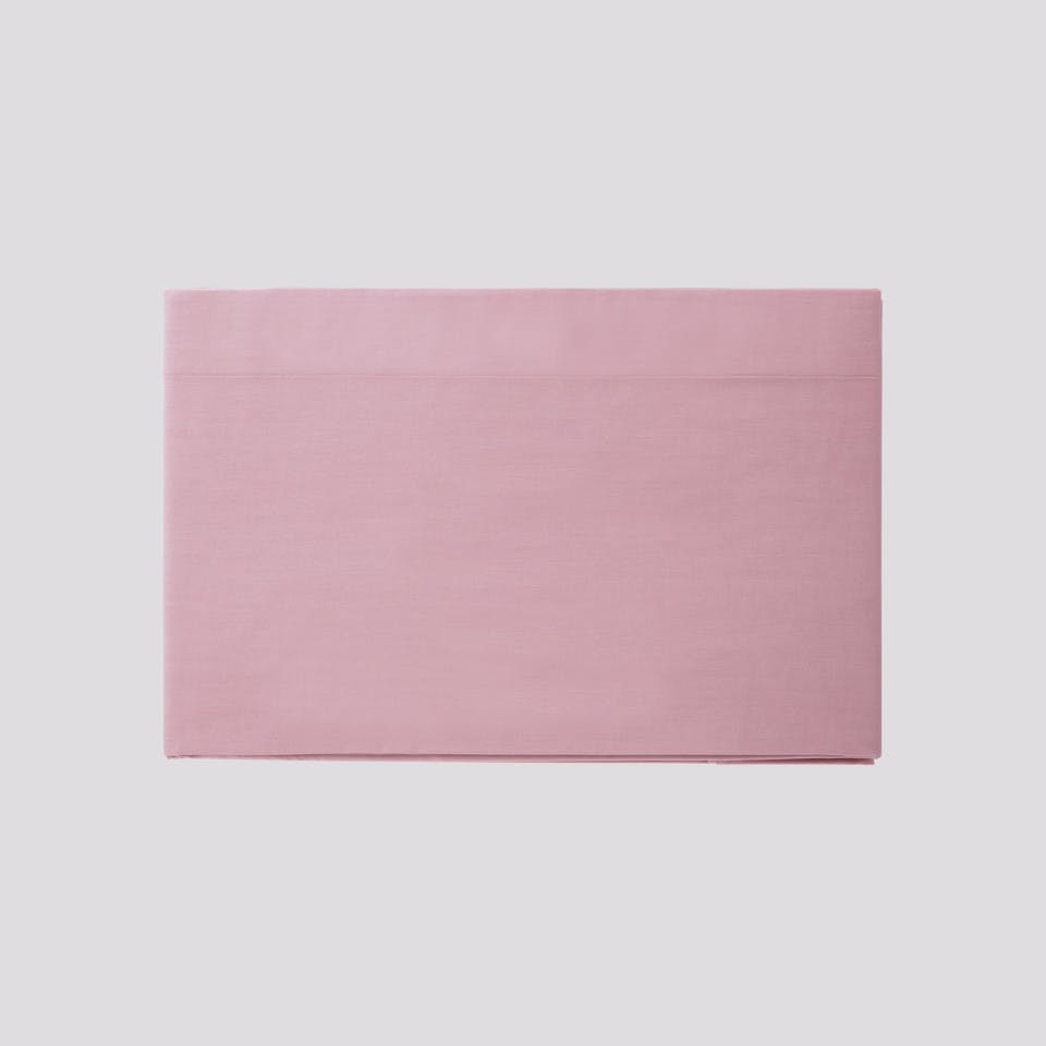 Lenzuola Sopra in Cotone Paint Rosa