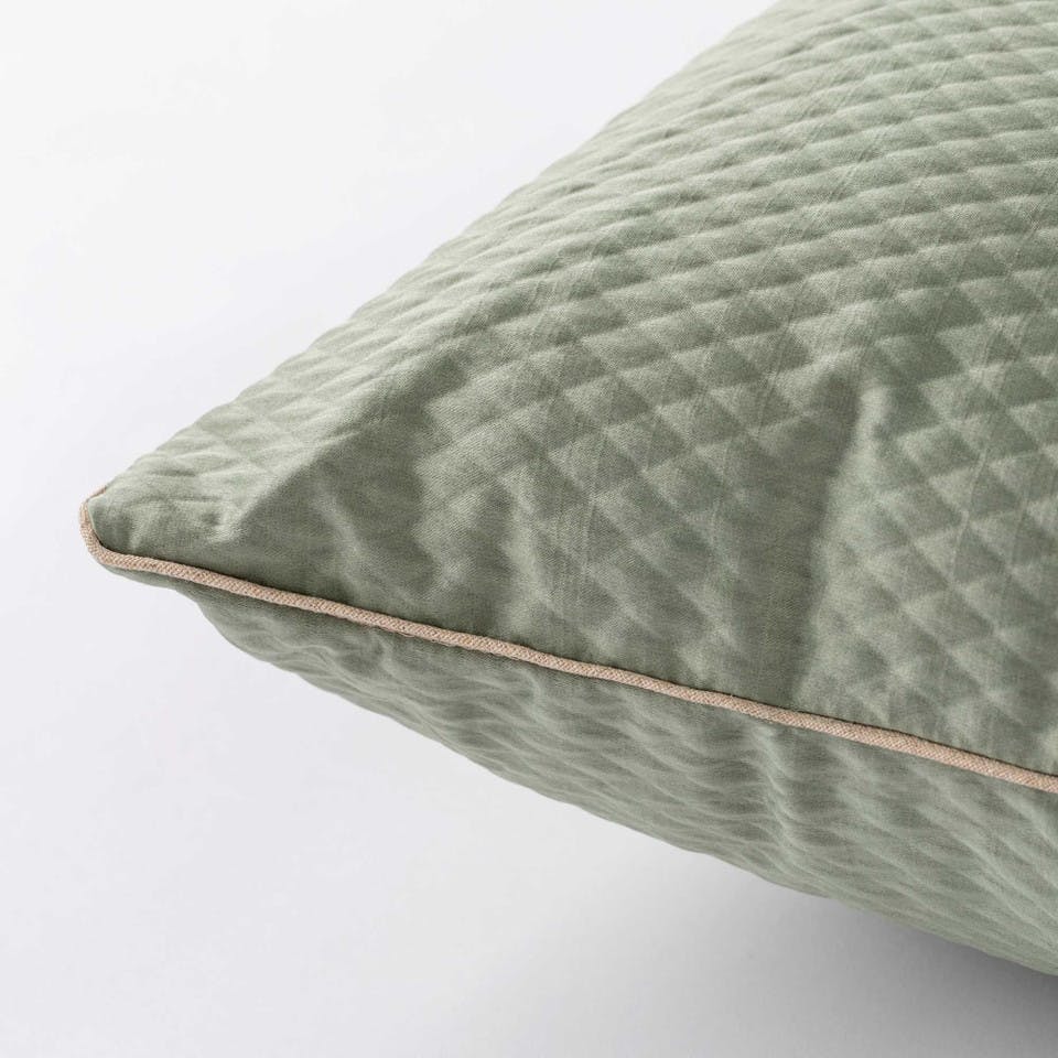 Cuscino Decorativo Jacquard Cristallo Verde