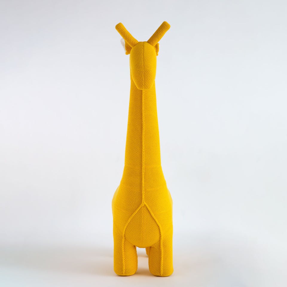 Sgabello Giraffa Giallo