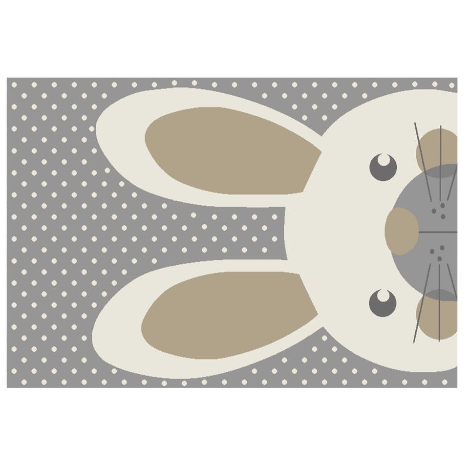 Tappeto Arredo Rabbit Grigio