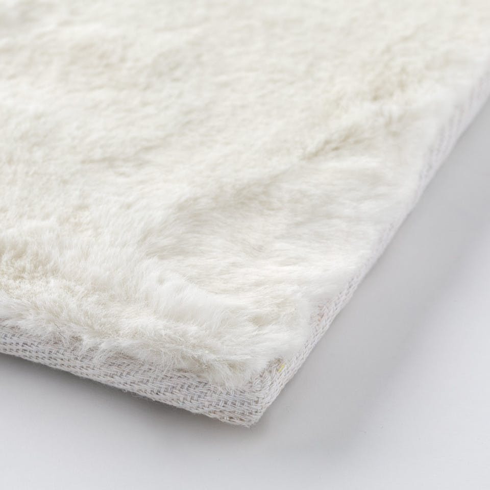 Tappeto Arredo Rabbit Fur Bianco