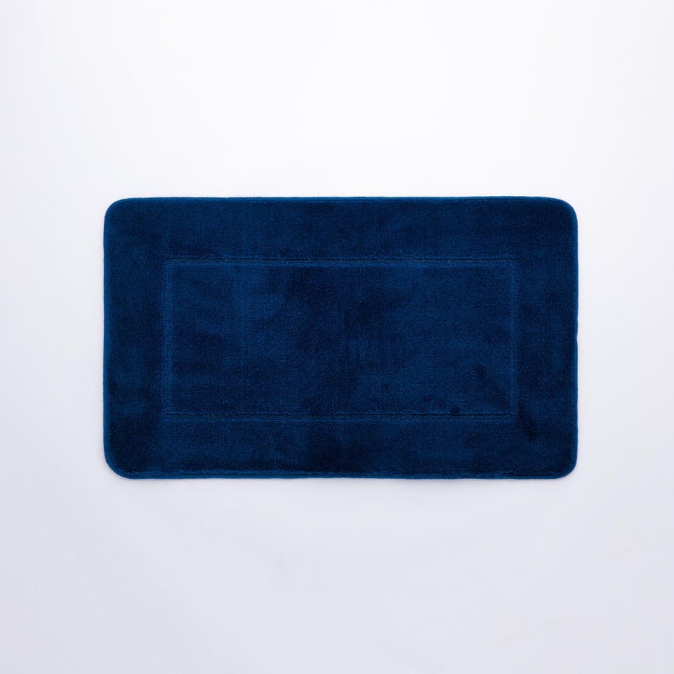 Tappeto Bagno Blast Unito 60x100 Cm Blue