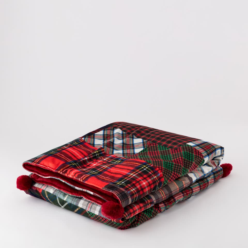 Plaid In Velluto Cortina