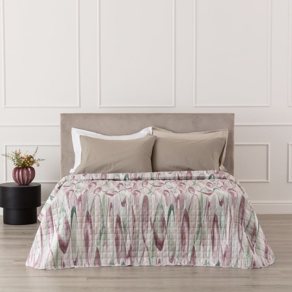 Trapuntino In Microfibra Stampato Vega